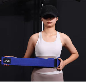 Ceinture de soutien lombaire réglable avec fermeture à boucle pour l'entraînement musculaire et la musculation, unisexe, rouge, bleu, noir - Product Image 4