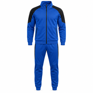 2026 Quality Football Training Suit Sets Long Sleeve <b>Kids</b> Men Tracksuit with Printed Pattern OEM Service - Product Image 3