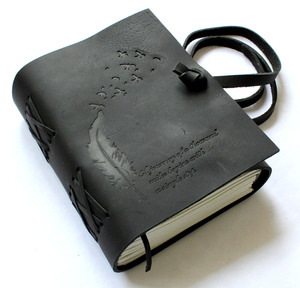 Cuaderno de cuero con logotipo personalizado, estilo vintage de lujo, diario personalizado de tapa dura para tomar notas, regalo para negocios. - Product Image 1