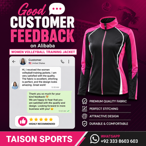 Premium 260 GSM Moisture Wicking Polyester <b>Women</b> Volleyball Training Jacket Blue <b>Teal</b> Geometric Panels Custom Team Logo OEM - Product Image 6