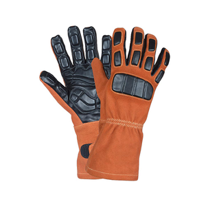 Guantes de Trabajo Hechos a Mano en Cuero con Refuerzo de TPR en la Palma, Duraderos para Uso en Exteriores, Cuatro Estaciones, Clásicos, Largo hasta la Muñeca - Product Image 6