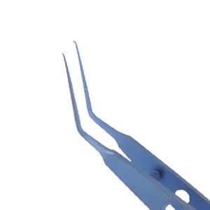 Pinzas Lehner para Capsulorrexis, Puntas de Agarre Muy Delicadas, 11 cm, Titanio, Microcirugía Oftálmica Manual, Precisión Quirúrgica - Product Image 3