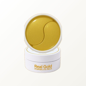 Produits de soin de la peau coréens K-Beauty Prreti Real Gold Hydrogel EyePatch 60 feuilles Fabriqué en Corée Masque pour les yeux - Product Image 2