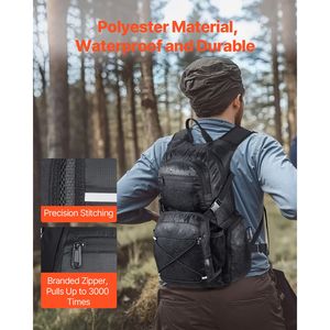 Bolsa Deportiva de 25L, Mochila de Hidratación Aislada con Bolsa de Agua de TPU de 2L para Senderismo - Product Image 4