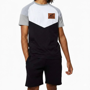 Ensemble deux pièces pour homme 2024, t-shirt et short respirants de haute qualité, séchage rapide, imprimé, vêtements de plein air durables en coton/fibre de bambou - Product Image 6