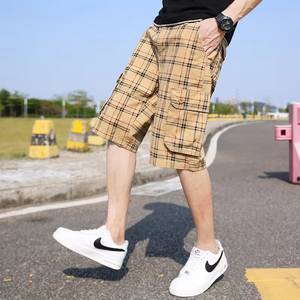 Pantalones Cortos Casuales de Algodón para Hombre, Moda 2022, Venta al Por Mayor - Product Image 5