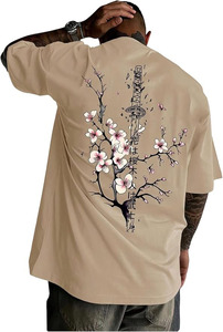 T-shirt unisexe décontracté à manches courtes, coupe classique, 100% coton respirant et écologique, pour homme - Product Image 2