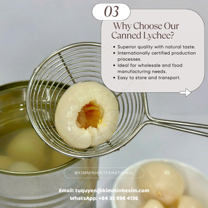 Lichi Vietnamita Enlatado Premium en Almíbar Ligero, Disponible para OEM y Marca Privada - Product Image 5