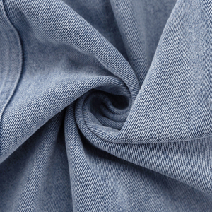 Falda vaquera azul elegante de cintura alta con abertura, estilo urbano, casual, larga y recta para mujer, de secado rápido, con patrón 3D, tipo lápiz. - Product Image 6