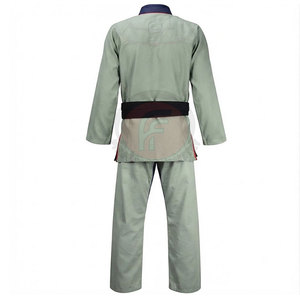 Uniforme de BJJ Avanzado, Ropa de Artes Marciales, Kimono de Jiu Jitsu Transpirable con Logotipo Frontal Lavado, Traje de Entrenamiento para Largas Sesiones de Práctica - Product Image 3