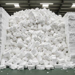 Residuos de Bloques de EPS a Granel para Recuperación de Materiales Ecológicos y Aplicaciones de Fabricación - Product Image 1