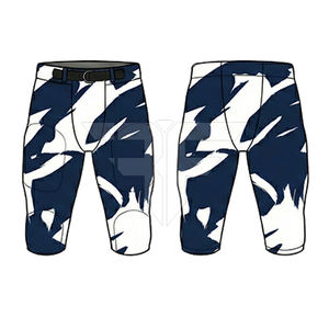 Uniforme de Fútbol Americano de Alta Calidad al Mejor Precio, Logotipo Personalizado Impreso, Transpirable, Antibacterial, de Secado Rápido, Manga Corta, 100% - Product Image 2