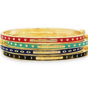 Bracelets en corne faits main de qualité supérieure, écologiques et tendance, bijoux artistiques à la mode, cadeau pour femme, élégance au quotidien, prix bas, pour mariage et fête - Product Image 1