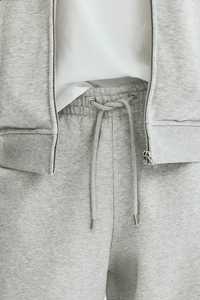 Pantalon de survêtement décontracté pour homme, uni, coupe large et droite |   Pantalon de jogging gris chiné coupe décontractée avec cordon de serrage |   100% Coton en Gros - Product Image 5