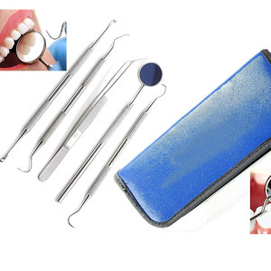 Kits de détartrage dentaire manuels en acier inoxydable de qualité supérieure - Finition lisse, robustes, réutilisables et écologiques pour les soins dentaires - Product Image 2