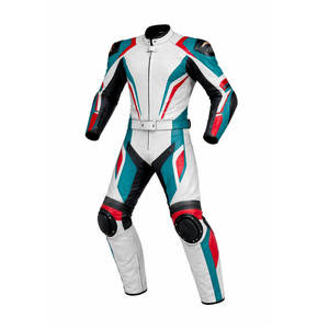 Traje de Cuero para Motociclismo de Una Pieza, Estilo Personalizado, Equipo de Protección Profesional para Motociclistas, Transpirable, de Secado Rápido, Unisex - Product Image 6