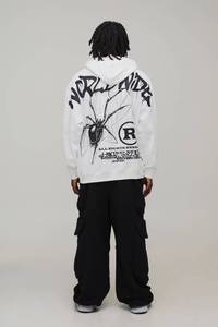 Sweat-shirt personnalisé pour homme avec impression sérigraphique, respirant, écologique, en molleton de coton doux de qualité supérieure, pull à capuche décontracté pour homme, OEM - Product Image 6