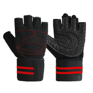 Custom Logo Weightlifting Gloves Silicone <b>Hex</b>-Grip Technology for Zero-Slip Performance Wholesale Gym Gear - Product Image 6