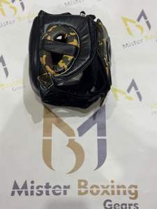 Protège-tête de boxe en cuir de vachette véritable pour entraînement et sparring, protection faciale, prix de gros, en vente - Product Image 5