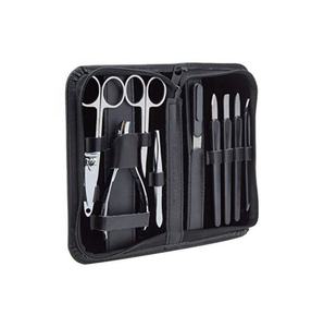 Juego de Manicura y Pedicura Clásico para Salón, Herramientas de Acero Sostenibles, Logotipo Grabado, Bolsa Resistente, 10 en 1, Cortaúñas - Product Image 2
