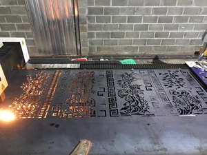 Panel de Cerca de Acero con Corte Láser CNC Moderno de Alta Calidad para Jardín de Villa, Cerca de Seguridad, Decoración de Puerta de Metal para Casa, Económico, Vietnam - Product Image 3