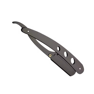 Rasoir professionnel de barbier à lame droite en acier inoxydable japonais pour l'épilation du visage et du maillot – Vente en gros - Product Image 3