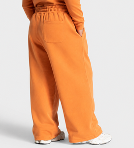 Pantalon de jogging décontracté surdimensionné pour garçon, motif citrouille contrastant, en molleton respirant de qualité supérieure - Product Image 1