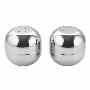 Wholesale Price <b>Salt</b> n Paper Polished Stainless Steel Seasoning Bottle Spice Shaker <b>Salt</b> and <b>Pepper</b> Grinder <b>Set</b> - Product Image 1