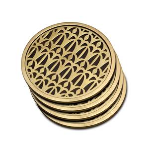 Handcrafted Aluminum <b>Table</b> Coaster Designed For Luxury Home Decor <b>Dining</b> And Gift Collection Purpose - Product Image 3