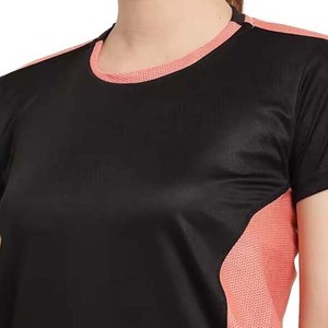 Camisetas de Yoga y Fitness para Mujer al por Mayor, Cuello Redondo, Manga Corta, Algodón Jersey, Secado Rápido, Transpirables, para Verano - Product Image 2