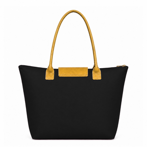 Custom NCBW Coalition Tote <b>bag</b> <b>black</b> and golden Embroidered Logo Daily Use Large Capacity Leather Tote <b>bag</b> for female - Product Image 3