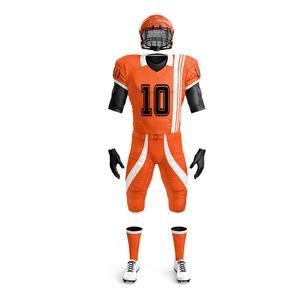 Uniforme de Fútbol Americano de Último Diseño, Servicio OEM, Antiencogimiento, Diseño de Logotipo Personalizado - Product Image 1