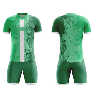 Ensemble de maillots de football pour hommes, noir et blanc, sublimation et transfert thermique, polyester respirant, spandex, vêtements d'équipe pour adultes - Product Image 2