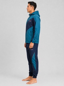 Ensemble de survêtement coupe-vent pour homme, confortable, respirant, écologique, décontracté, logo personnalisé, haute qualité - Product Image 2