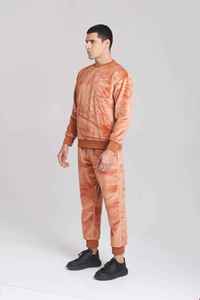 Ensemble de survêtement en velours élégant pour homme avec tissu chaud pour un usage quotidien - Product Image 5