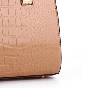 Produit haut de gamme style crocodile, fabrication ODM personnalisée, design gaufré crocodile, résistant à l'eau, bouton réglable, best-seller du marché - Product Image 4