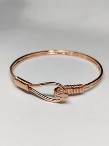 Handmade Pure Copper Classic Bangles Women's Ayurvedic <b>Healing</b> Jewelry Adjustable Cuff <b>Bracelet</b> Design Red Copper Plated - Product Image 4