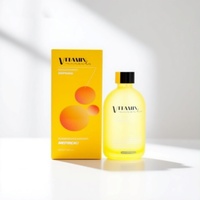 Ampoule liquide pour le visage à la vitamine C, à la niacinamide, anti-âge, anti-rides, boostant l'éclat, à l'acide hyaluronique, 100 ml, raffermissant le teint