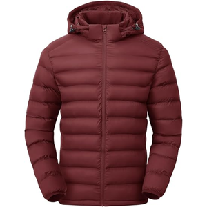 New 2025 Hot selling Custom made Plus Size <b>Men</b> Puffer <b>Jacket</b> Winter Unisex Custom High Quality <b>jacket</b> - Product Image 1