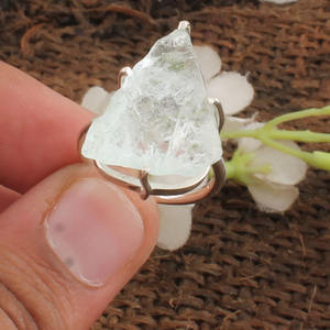 Luxury 925 Sterling Silver <b>Crystal</b> Row <b>Ring</b> Band <b>Ring</b> for Women Wedding Engagement Fine Jewelry Wholesale Supplier - Product Image 1