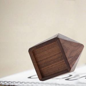 Wooden <b>Pen</b> Holder Storage Box Diamond Cute Desktop Storage Creative Wooden <b>Pen</b> Holder Wholesale - Product Image 3