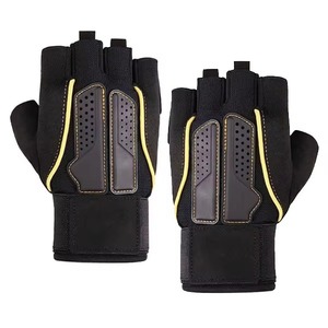 Gants de musculation pour hommes et femmes disponibles pour la salle de sport, la musculation, le fitness, en cuir - Product Image 5