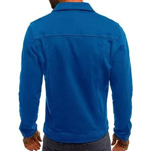 Chaqueta de mezclilla de lujo para hombre, estilo urbano estadounidense, resistente, con diseño de collage, de marca, personalizada - Product Image 6