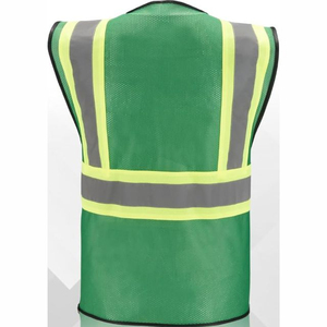 เสื้อกั๊กนิรภัยแบบ LED สะท้อนแสงกันน้ำ Ansi Class 1 EN ISO 20471 Class 2มองเห็นได้ชัดเจน - Product Image 6