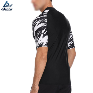 เสื้อยืดแขนสั้นคอกลมรัดรูปสำหรับผู้ชาย รุ่นปี 2026 คุณภาพดีที่สุด เป็นมิตรกับสิ่งแวดล้อม น้ำหนักเบา เหมาะสำหรับออกกำลังกาย วิ่ง และ MMA - Product Image 2