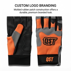 Youth Adult Baseball Batting Gloves Custom Logo Lightweight Flexible Baseball <b>Game</b> Gloves Training Gear Hitting Gloves for team - Product Image 4