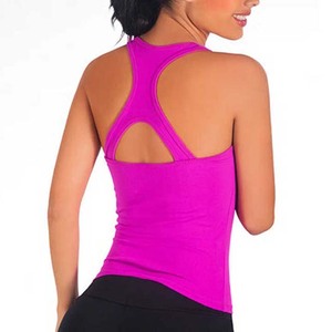 Women's Red Knitted Scoop Neck Tank <b>Top</b> Casual Solid Color Regular Length <b>Top</b> - Product Image 6