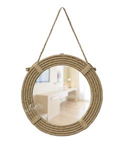 Handmade Vintage Brass Metal Wall <b>Mirror</b> Modern Home Decorative for Living Room and Hallway - Product Image 6