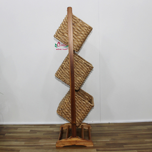 Artex Dong Thap Factory Braided Water Hyacinth Kitchen Rack Organizer Fruit Storage Spice Shelving <b>Closet</b> <b>Accessories</b> - Product Image 4