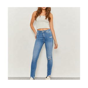 Pantalones Vaqueros de Mezclilla de Color Brillante, Ajustados, Casuales, Transpirables, de la Mejor Calidad, 100% Algodón, con Logotipo Personalizado, Disponibles al por Mayor en Pakistán - Product Image 3